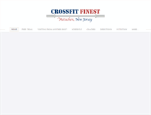 Tablet Screenshot of crossfit-finest.com
